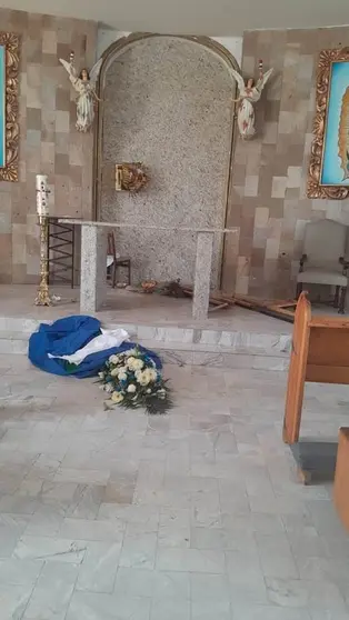 Presbiterio de la iglesia del Sagrado Corazón de Jesús