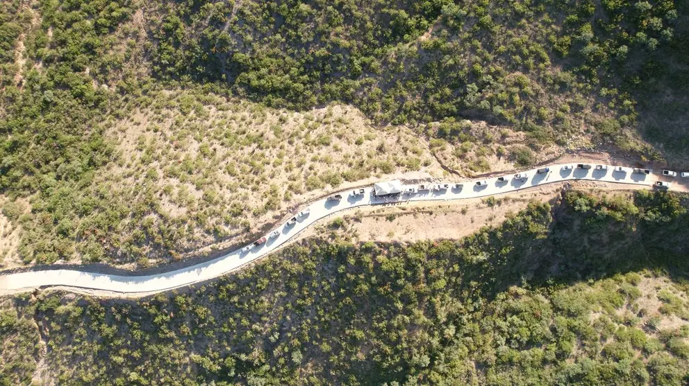 352 acciones de pavimentación, caminos y carreteras