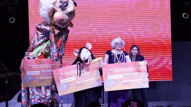 Realizan concurso de Facha y Fantasía del Carnaval La Paz 2026