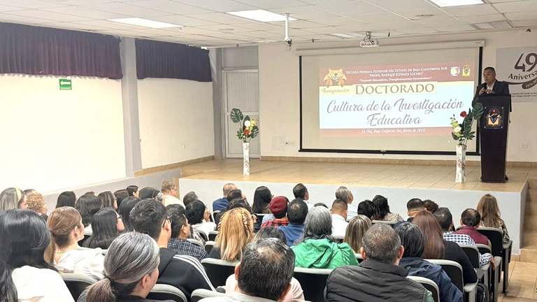 Inicia doctorado en Cultura de la Investigación Educativa
