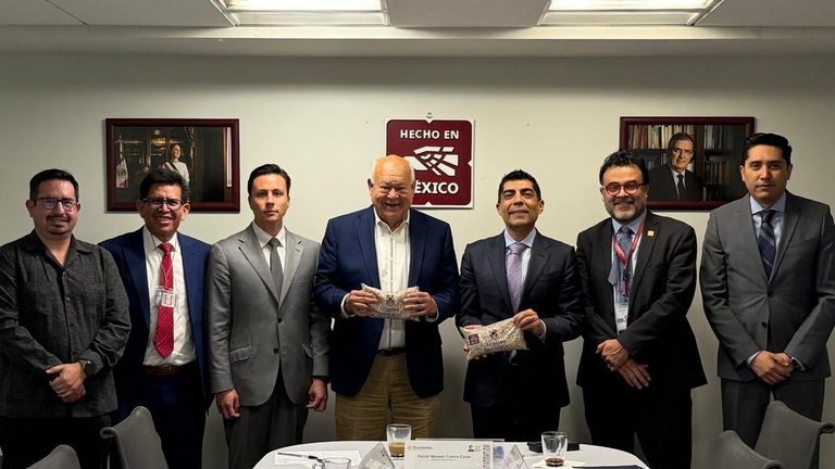 Castro Cosío acuerda estrategia con Economía y SADER