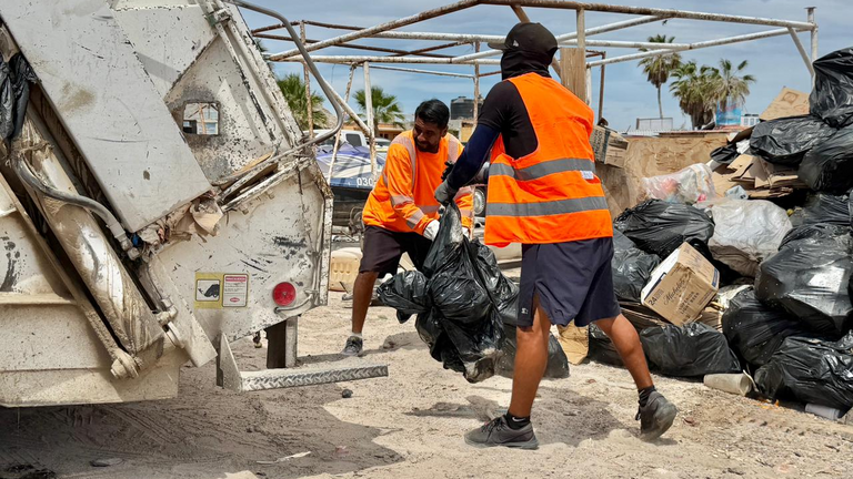 Operativo recolecta 11 toneladas de residuos en Semana Santa