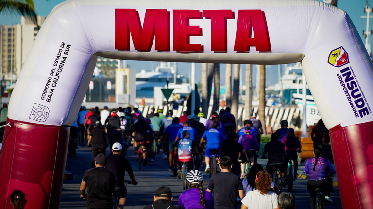 Realizan “Rodada por la Paz” con 350 participantes