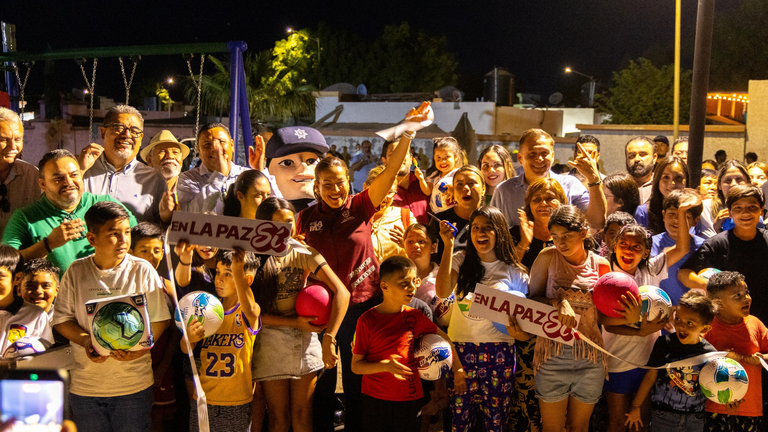 Inauguran parque Paraíso en Rinconada Las Californias
