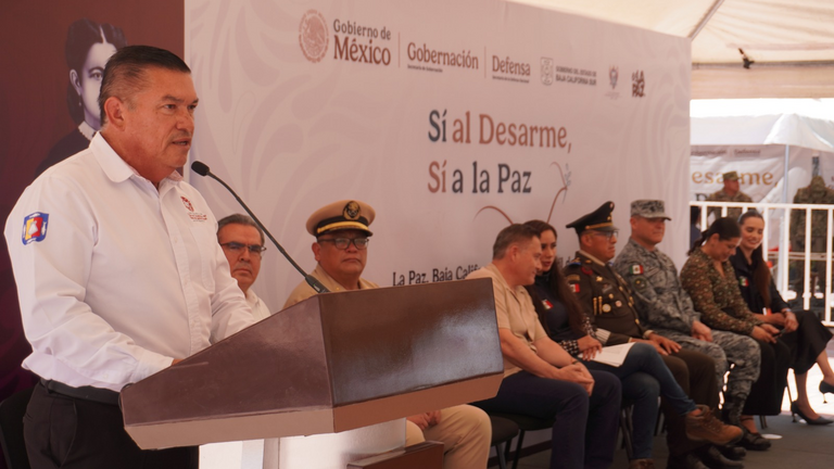 Arranca programa “Sí al Desarme, Sí a la Paz” en BCS