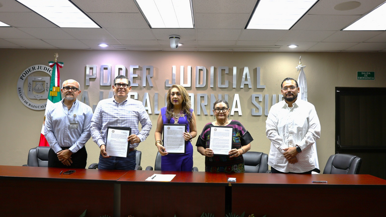 SEDIF y Tribunal Superior firman convenio digital