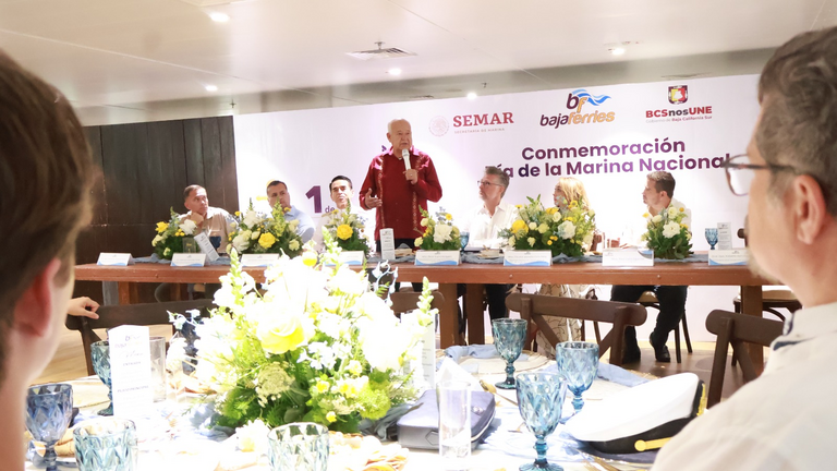 BCS conmemora el Día de la Marina Nacional