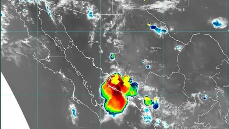 Lluvias y chubascos en centro y sur de BCS
