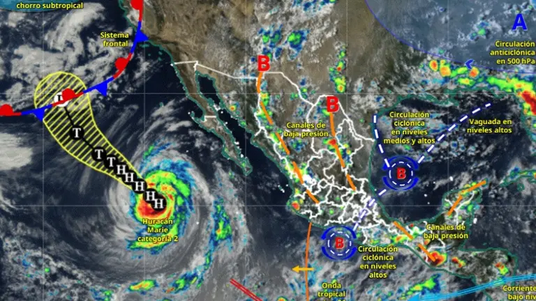 Pronostican más lluvias para Baja California Sur