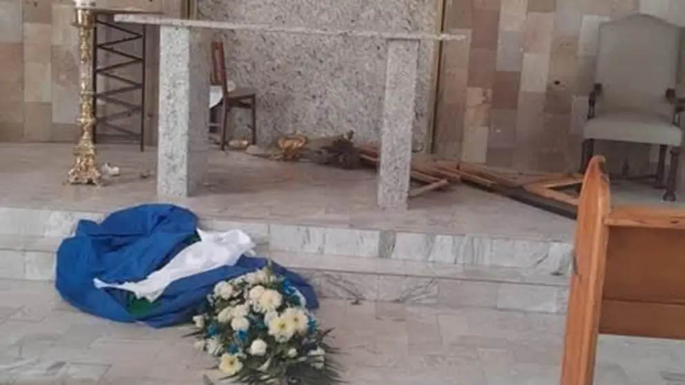 Presbiterio de la iglesia del Sagrado Corazón de Jesús