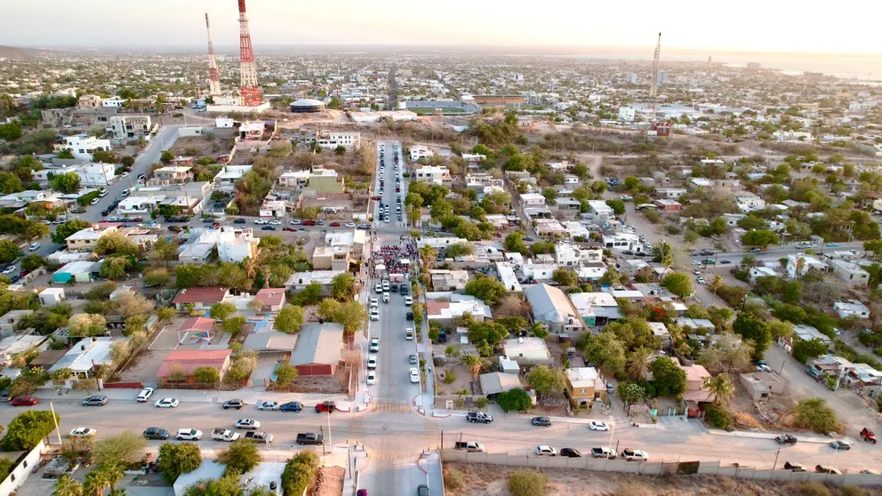 Entrega Gobernador obra de rehabilitación de calle con concreto hidráulico