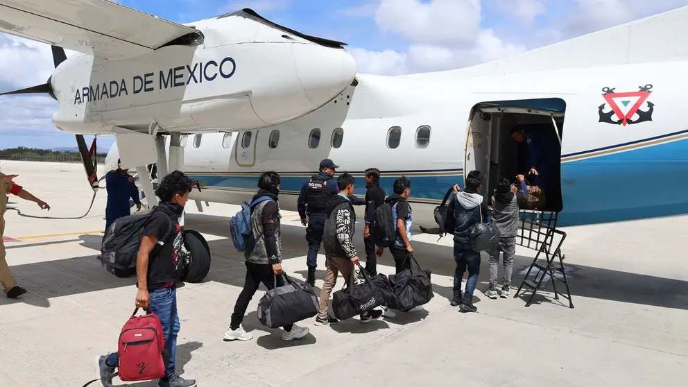 30 menores fueron resguardados y trasladados de manera segura a su estado de origen.