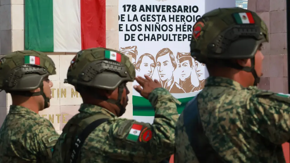 Conmemoran el 178 aniversario de la Gesta Heroica de los Niños Héroes de Chapultepec