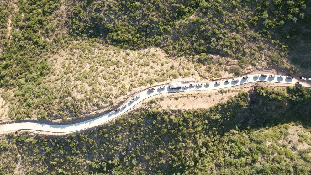 352 acciones de pavimentación, caminos y carreteras