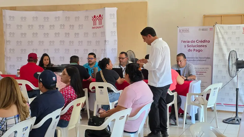 INFONAVIT EFECTUA EN BCS FERIA DE CRÉDITO Y SOLUCIONES DE PAGO EN CIUDAD CONSTITUCIÓN.
