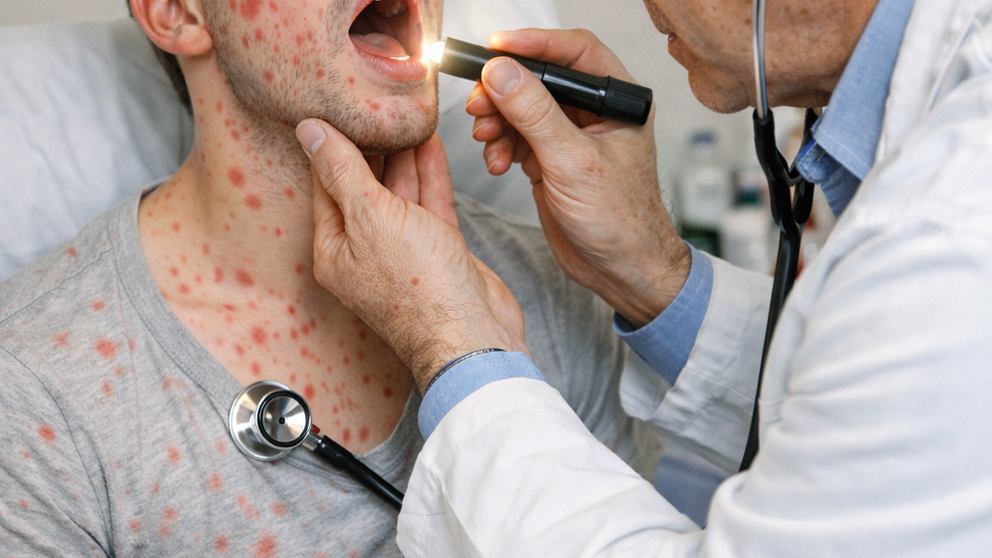 Segundo contagio es un hombre de 27 a&ntilde;os.(imagen representativa generada por IA )